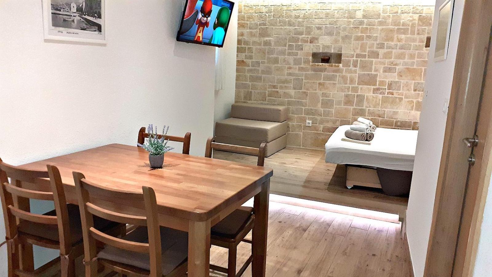 Deluxe Stone House Bonaca Appartement Baška Voda Kamer foto
